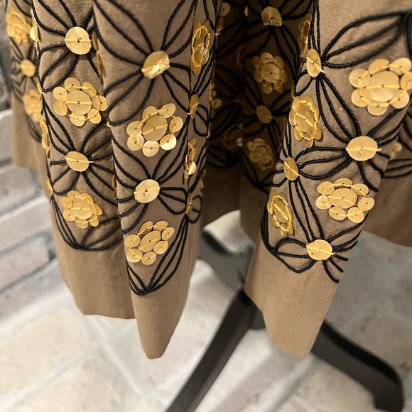 Alfani Womens Pleated Sequins Skirt - Picture 2 of 8